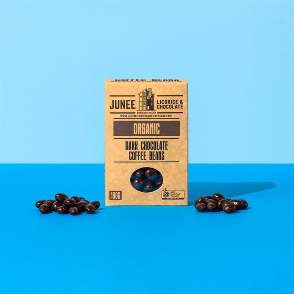 Organic Dark Chocolate Coffee Beans