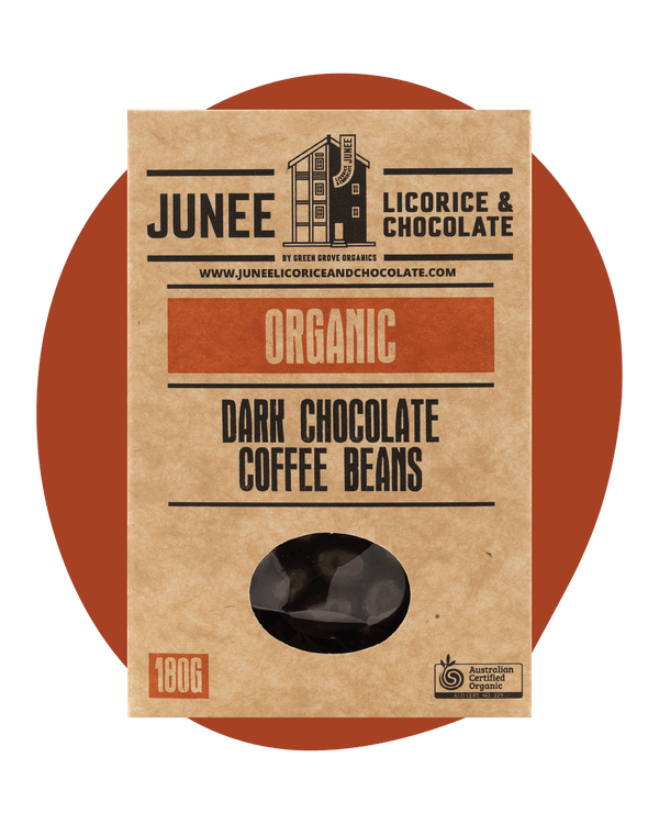 Dark Chocolate Coffee Beans