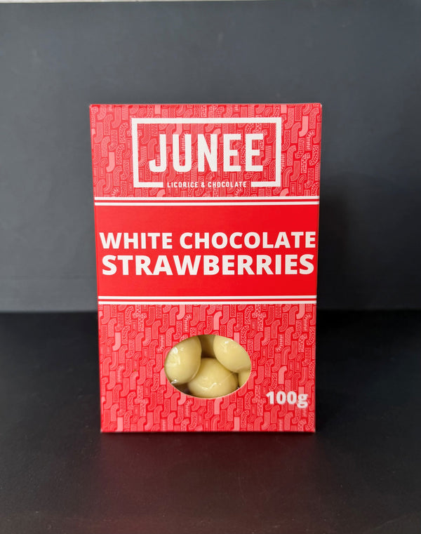 White Chocolate Strawberries