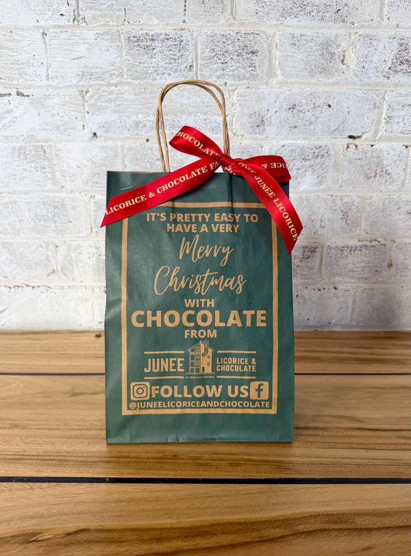 Merry Christmas Bag - Green