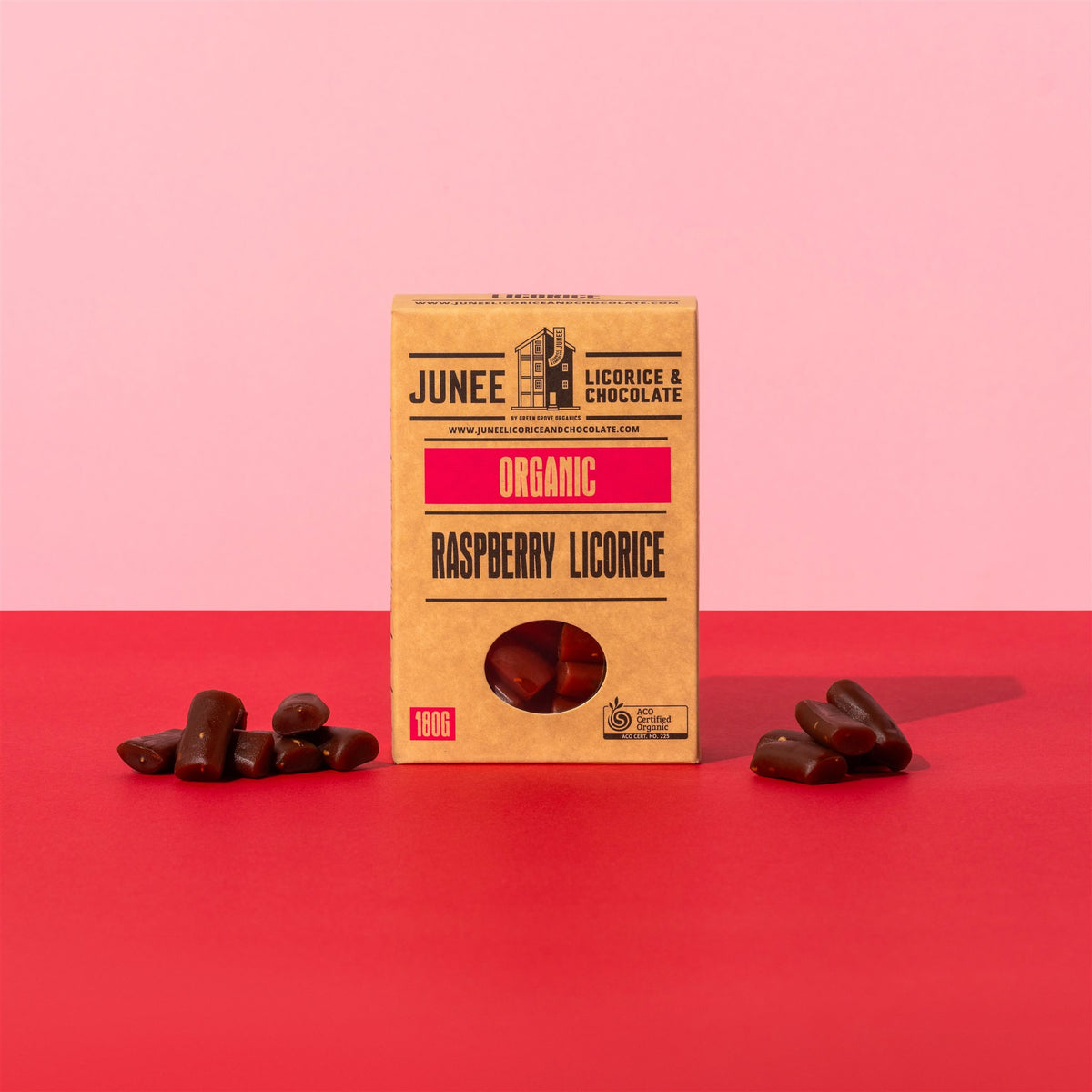 Organic Raspberry Licorice – Junee Licorice and Chocolate