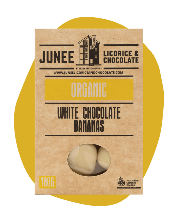 White Chocolate Bananas