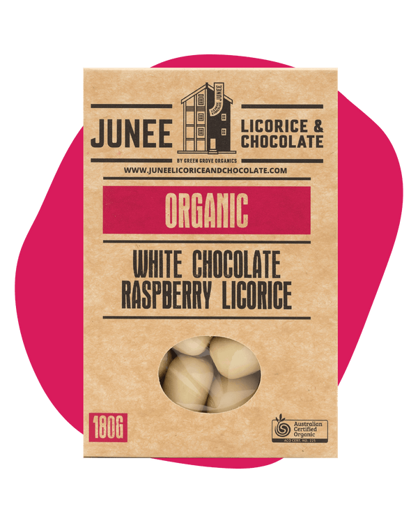 White Chocolate Raspberry Licorice