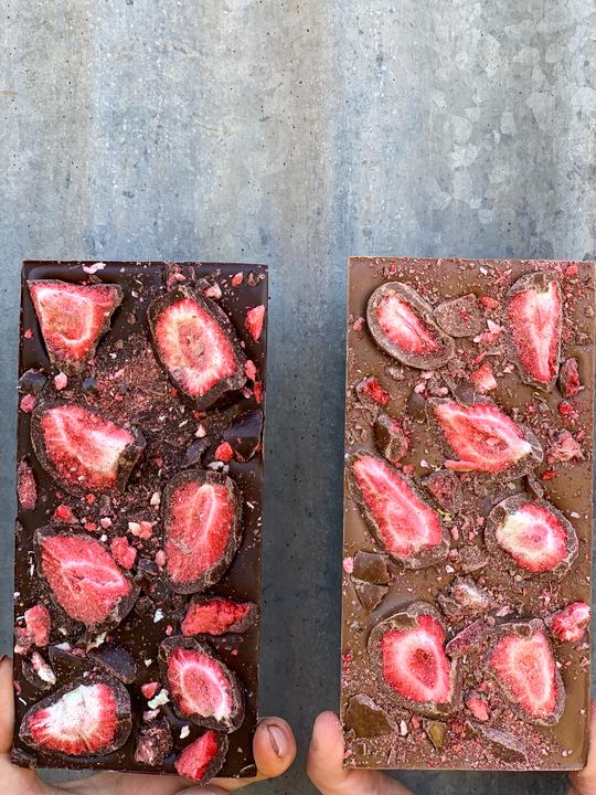 Strawberry Chocolate Block