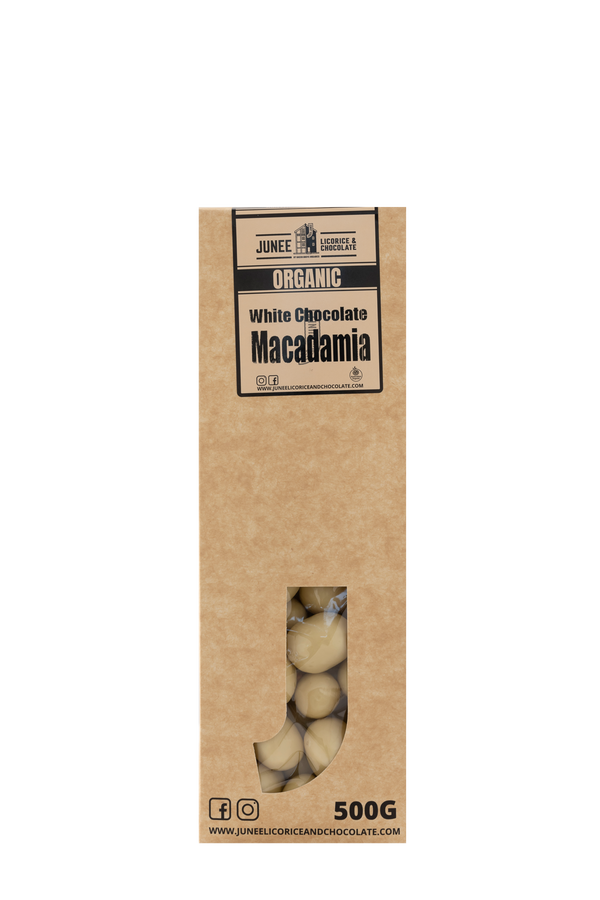 White Chocolate Macadamias